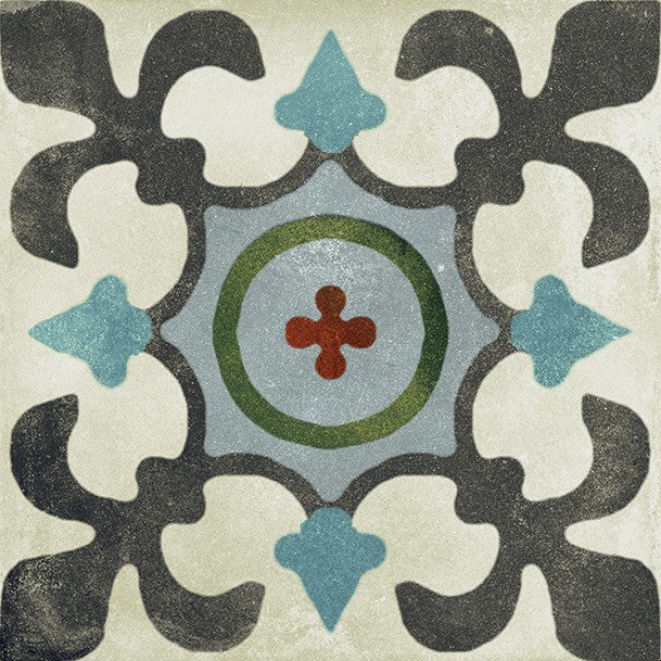 Carrelage Elios D_esign Evo DEC.PALAZZO Ducale SOGG.F 20x20 cm — packshot carreau, réf. 079D50F