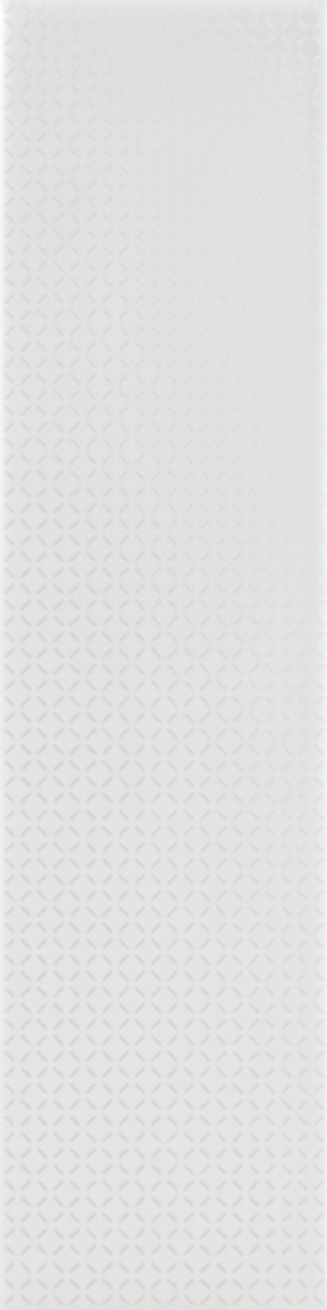 Faïence WOW Gradient Décor White Matt 7,5x30 – décor blanc mat