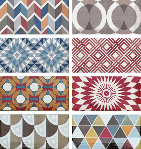 Carrelage Metro 7,5 x 15 cm Patchwork Colours