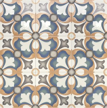 ELIOS CERAMICA SEVILLA DECORO C 20x20 NATURAL