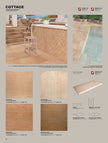 Calepinage de la collection Natucer Cottage