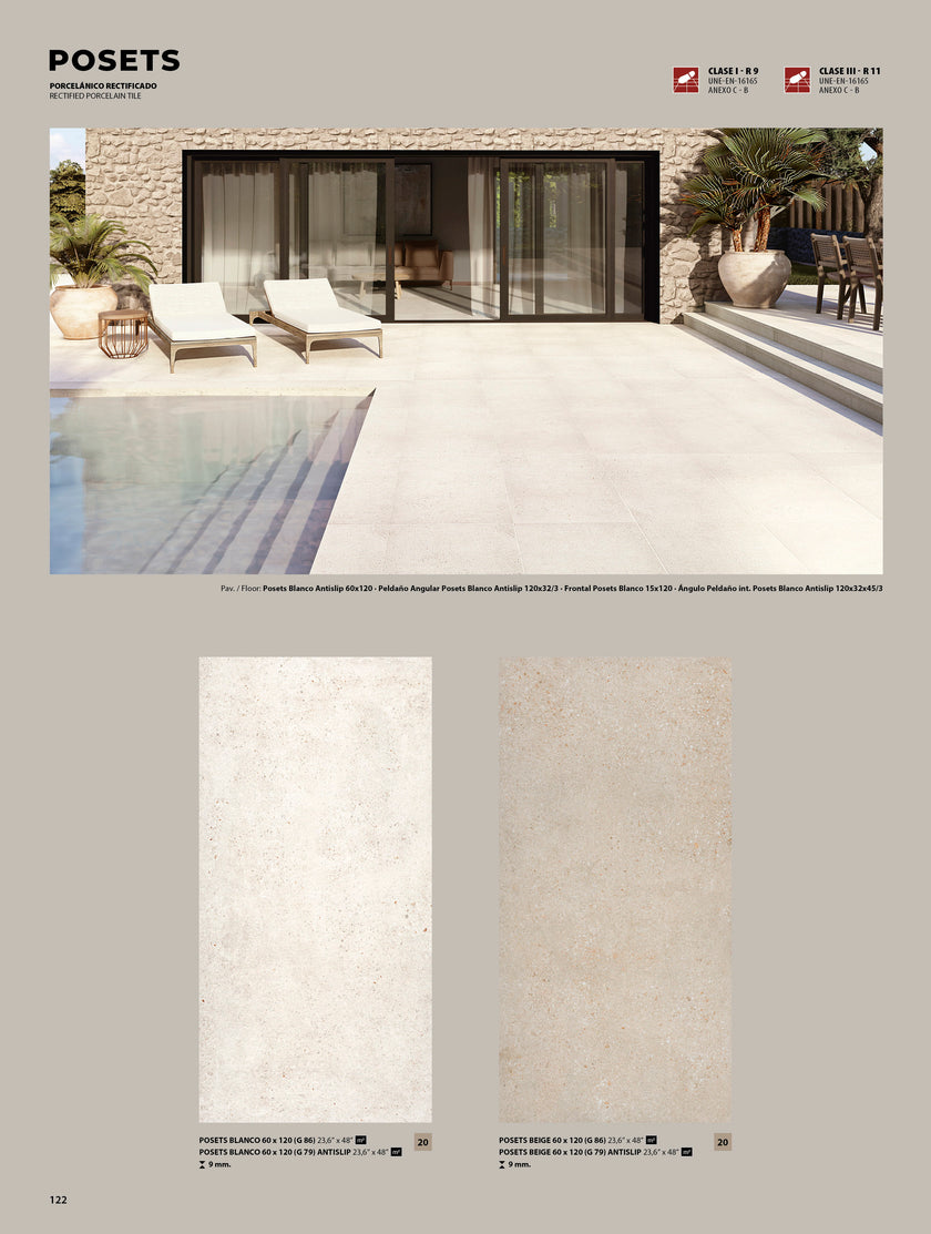 Calepinage de la collection Natucer Posets