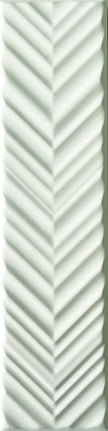 Carrelage Elios Dust Chevron Ice 5x20 cm — packshot carreau, réf. 03E5C00