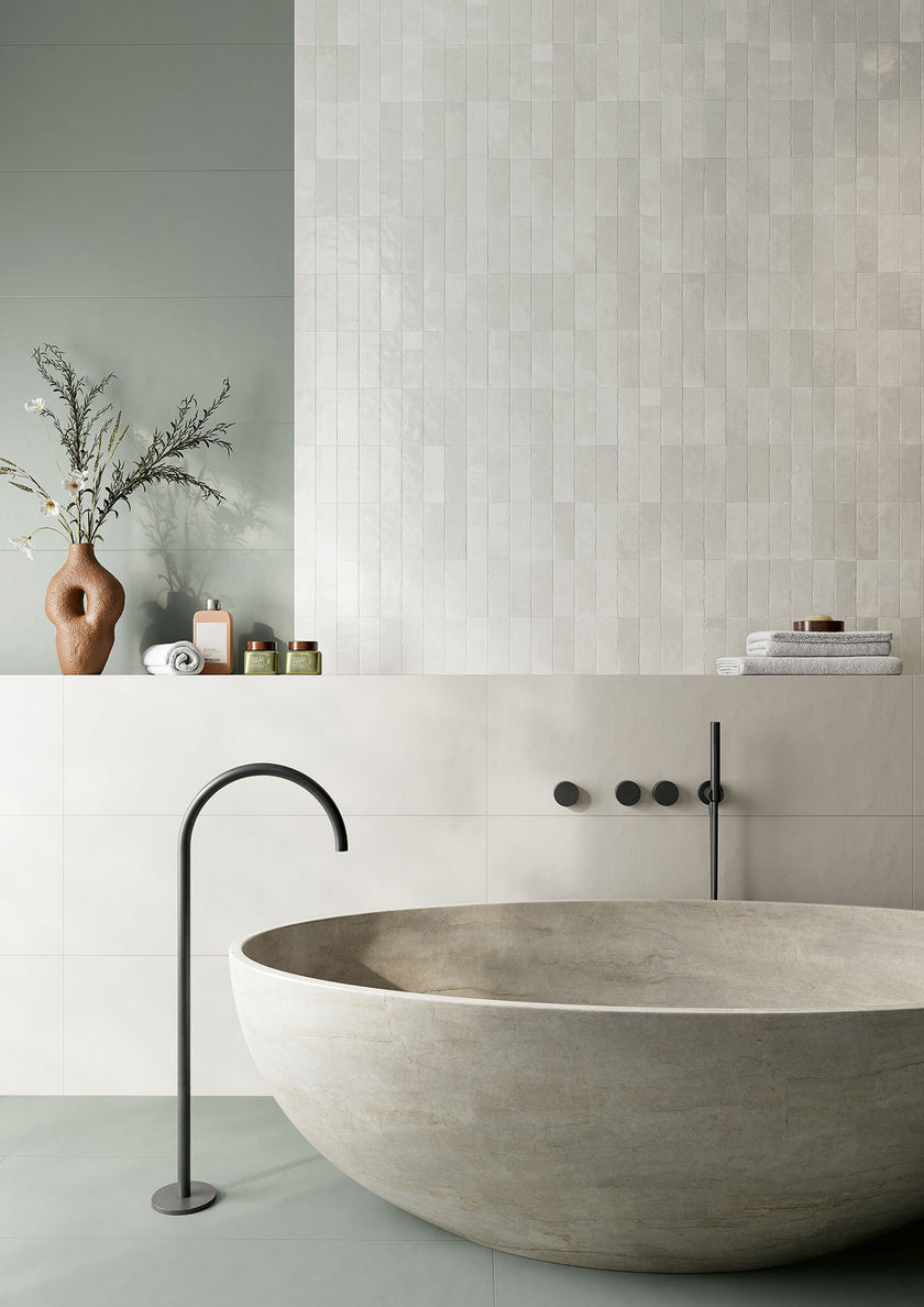 Ambiance carrelage Elios Azuli Mood AZULI MOOD CHALK BAGNO