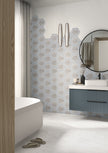 Ambiance carrelage Elios Hexagon hexagon frame grey amb