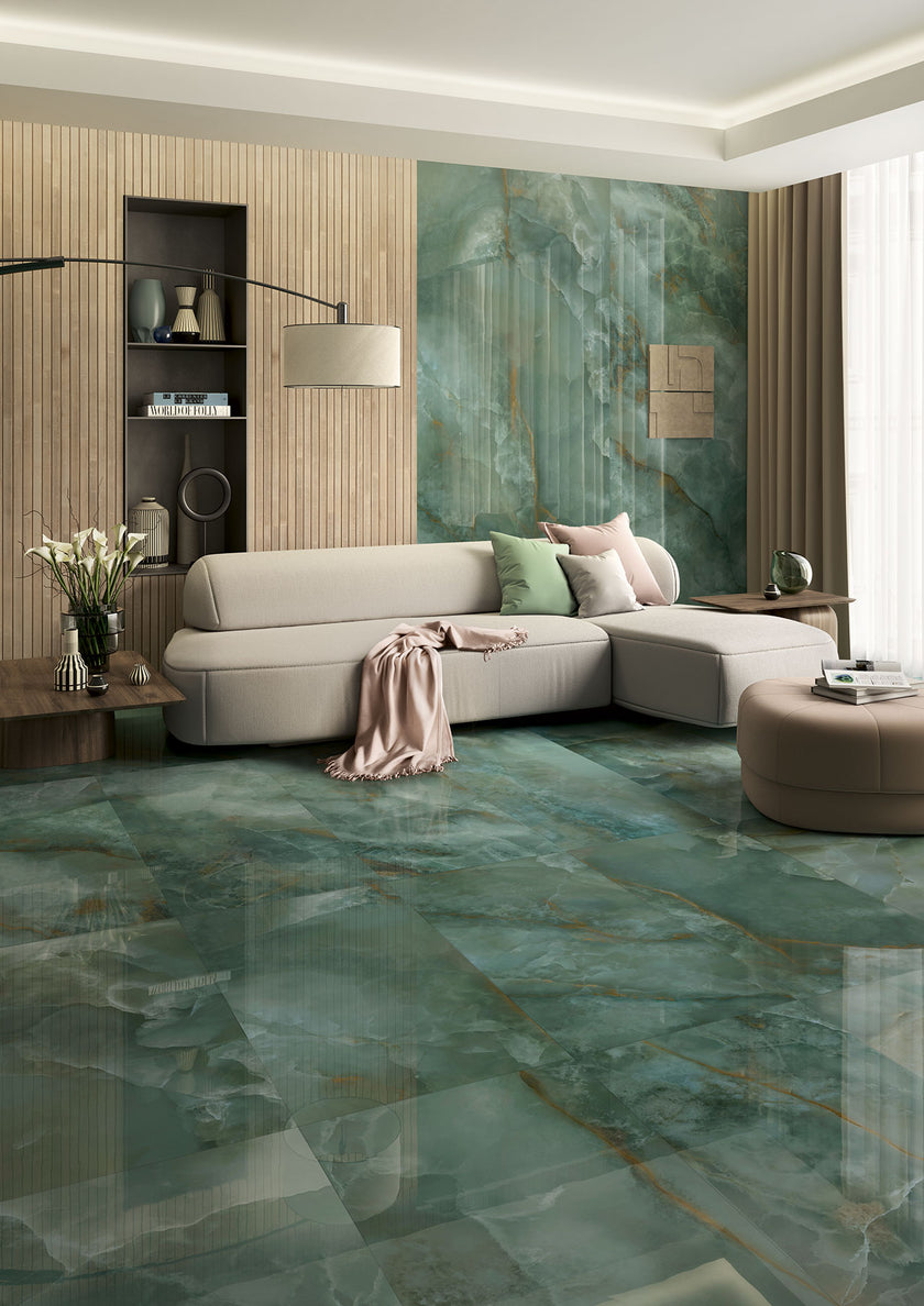 Ambiance carrelage Elios Mysterium MYSTERIUM ACQUA LIVING
