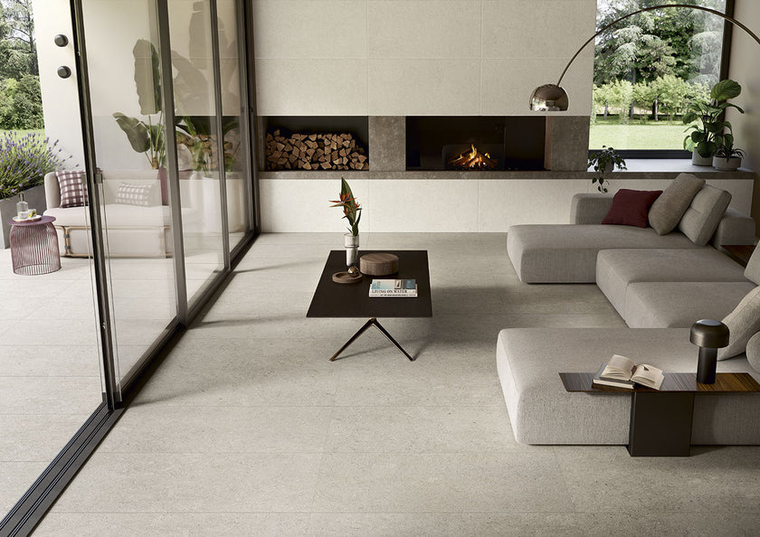 Ambiance carrelage Elios Sedimenti SEDIMENTI WHITE GREY IN OUT