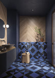 Ambiance carrelage Elios Segmento SEGMENTO BAGNO DUPLEX C CAERULEUS YOSEMITE NATURAL 1