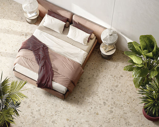 Ambiance carrelage Elios Shell SHELL BEIGE 3D MATT CAMERA 1