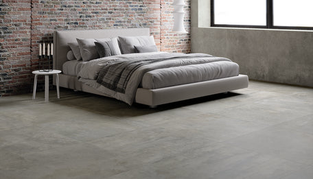 Ambiance carrelage Emil Fabrika Fabrika DarkGrey 60x120 Amb Camera