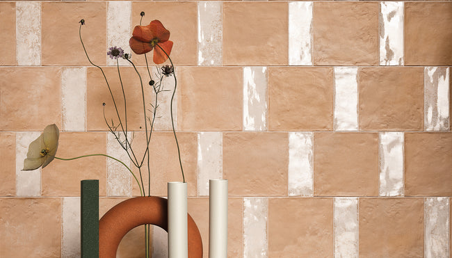 Ambiance carrelage Emil Forme Forme Rosato 20x20 Majolica Bianco Part Studio