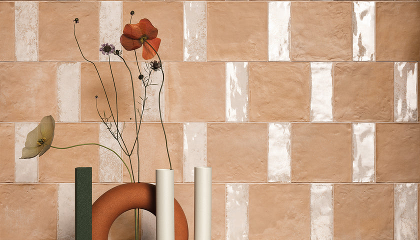 Ambiance carrelage Emil Forme Forme Rosato 20x20 Majolica Bianco Part Studio
