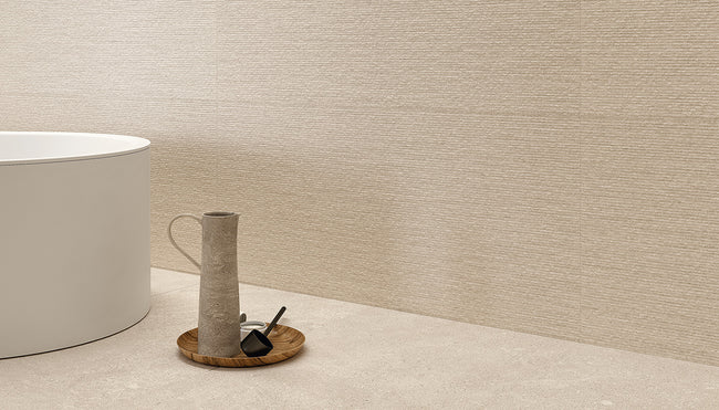 Ambiance carrelage Emil MaPierre Mapierre Beige ligne 60x120 Part Bagno