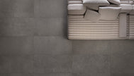 Ambiance carrelage Emil MaPierre Mapierre Noir noble Part Hall