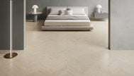 Ambiance carrelage Emil Mimesis Mimesis Avorio Chevron 11x54 Amb Camera