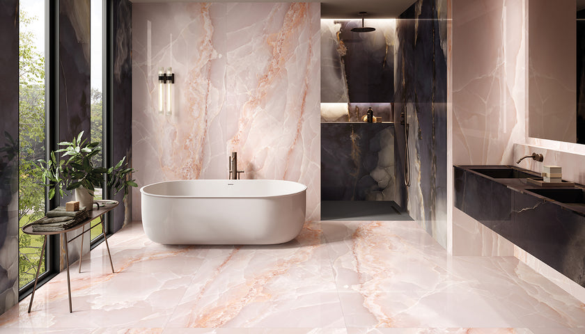 Ambiance carrelage Emil Tele di Marmo Onyx Onyx Ambiente 1 Bagno
