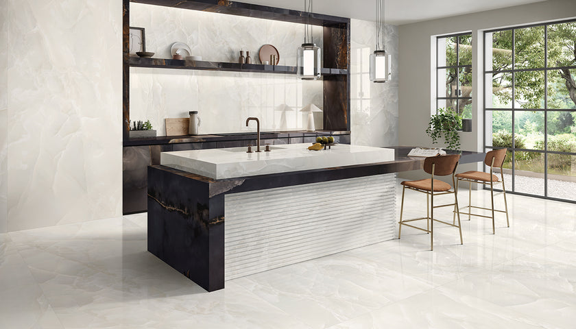 Ambiance carrelage Emil Tele di Marmo Onyx Onyx Ambiente 2 Cucina