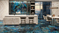 Ambiance carrelage Emil Tele di Marmo Lumia TDM Lumia Ivory Gioiello Labradorite 120x278 Amb Cucina copia OK