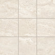 Photo du carreau carrelage Emil Dual Travertine Dual Travertine PORO CHIUSO WHITE MOSAICO 10x10 30x30 3