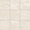 Photo du carreau carrelage Emil Dual Travertine Dual Travertine PORO CHIUSO WHITE MOSAICO 10x10 30x30 3