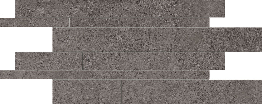 Photo du carreau carrelage Emil Landscape EJXA Landscape Mosaico antracite list Sfalsati 60x30