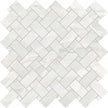 Photo du carreau carrelage Emil Tele di Marmo Selection EK50 Tele di Marmo Selection WHITE PARADISE Mosaico Intrecci 30x30 1
