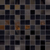 Photo du carreau carrelage Emil Tele di Marmo Onyx EKZ4 TM ONIX BLACK MOSAICO 3x3