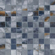 Photo du carreau carrelage Emil Tele di Marmo Onyx EKZ8 TM ONIX BLUE MOSAICO 3x3