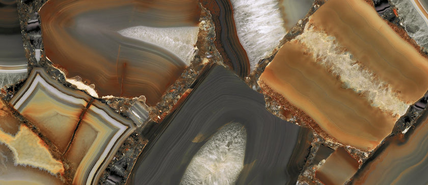 Photo du carreau carrelage Emil Tele di Marmo Precious Agate Brown