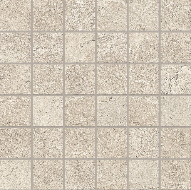Photo du carreau carrelage Emil MaPierre EM07 Ancienne Beige MOSAICO 5X5 30x30