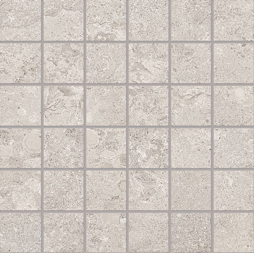 Photo du carreau carrelage Emil MaPierre EM09 Ancienne Gris MOSAICO 5X5 30x30