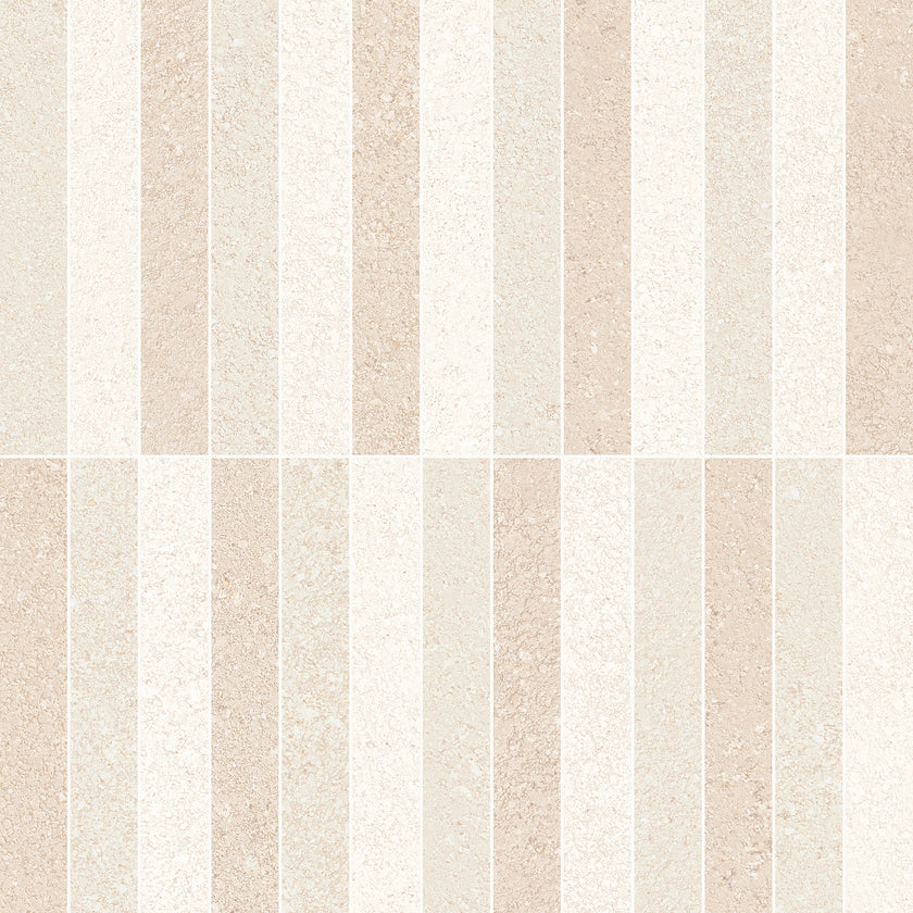 Photo du carreau carrelage Emil Pietra Essenza Emilceramica Pietra Essenza Mosaico Gessetti 29,6x29,6 Mix Chiari