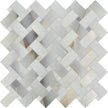 Photo du carreau carrelage Emil Tele di Marmo Pure Onyx EMR3 TdM Pure Onyx TURCHESE Mos Intrecci 30x30