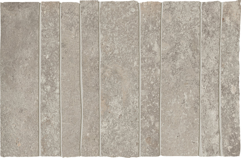 Photo du carreau carrelage Emil Ever-Stone Everstone Mosaico Wallcut Grey 19.4x29.9 12