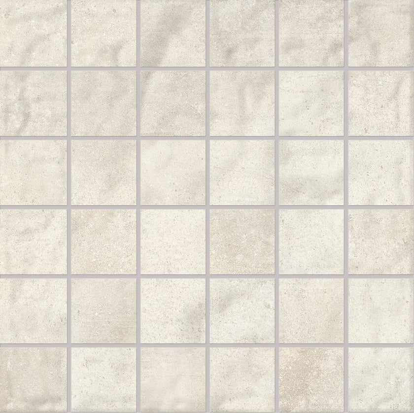 Photo du carreau carrelage Emil Forme Forme Avorio MOSAICO 5X5 30x30