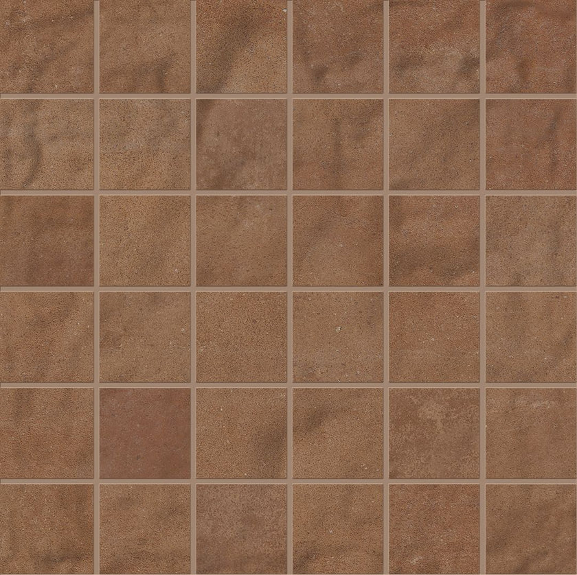 Photo du carreau carrelage Emil Forme Forme Terracotta MOSAICO 5X5 30x30
