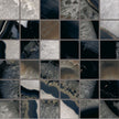 Photo du carreau carrelage Emil Tele di Marmo Precious TeM PRECIUS MOSAICO 5X5 30x30 AGATA BLACK