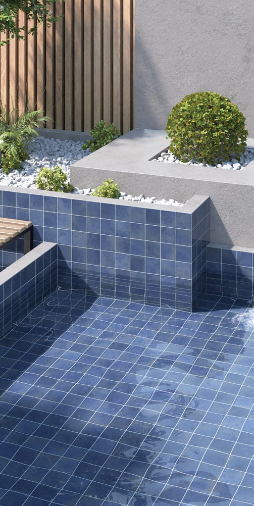 Carrelage Bohemian Equipe Cerámicas en piscine
