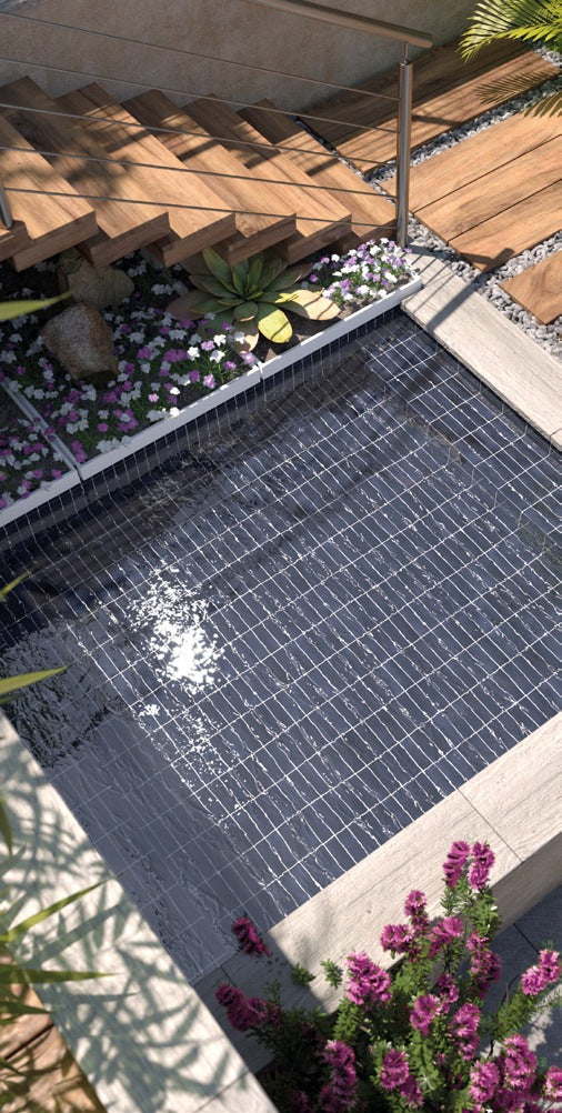 Carrelage Coco Equipe Cerámicas en piscine