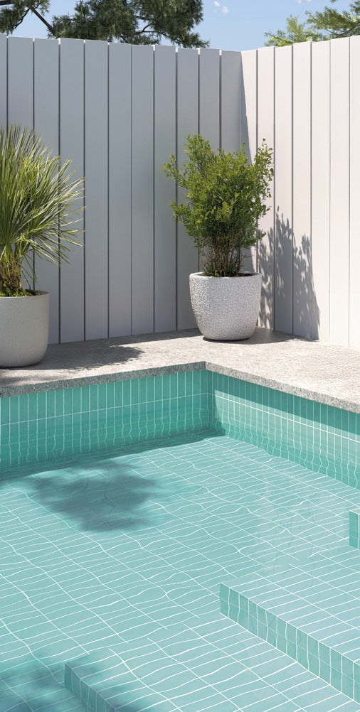 Carrelage Fango Equipe Cerámicas en piscine