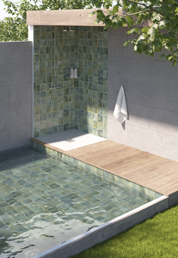Carrelage Spa & Pools Equipe Cerámicas en piscine