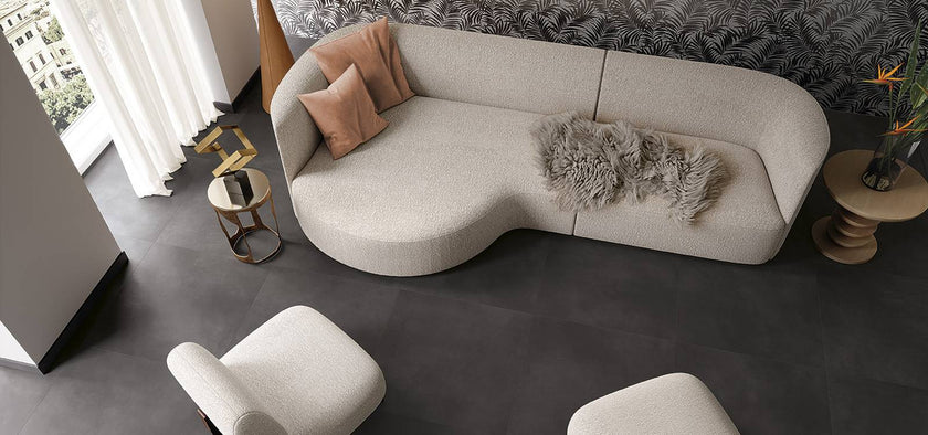 FAP CERAMICHE MILANO MOOD ANTRACITE 80x80 SATINÉ