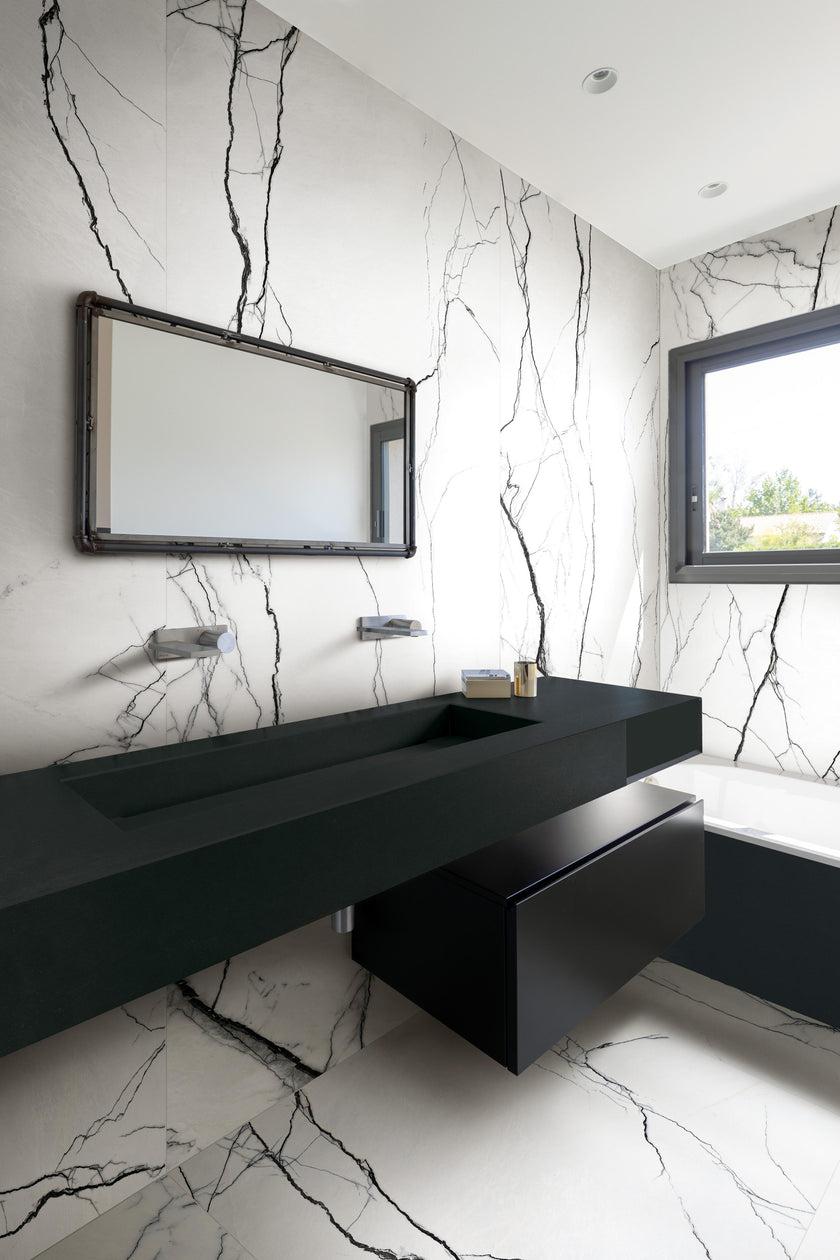 Carrelage Florim B&W_Marble en situation