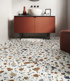 SANT'AGOSTINO DECONCRETE MAXI DECO WHITE 90x90 MAT