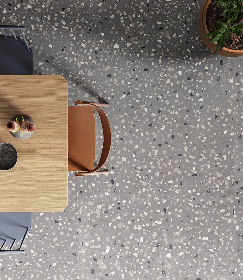 SANT'AGOSTINO DECONCRETE MEDIUM GREY 60x60 MAT