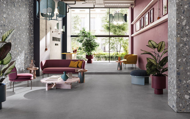 SANT'AGOSTINO DECONCRETE MICRO GREY 120x120 MAT