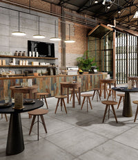 SANT'AGOSTINO FORM GREY 90x90 NATURAL