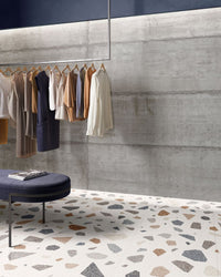 SANT'AGOSTINO FORM GREY 90x90 NATURAL