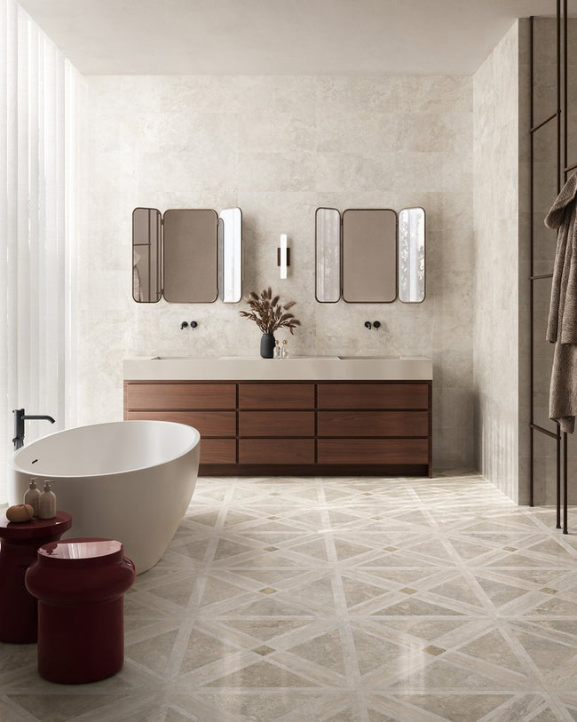 SANT'AGOSTINO INVICTUS CROSS WHITE 30x60 KRYSTAL