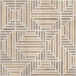 SANT'AGOSTINO FORM MAZE 90x90 NATURAL